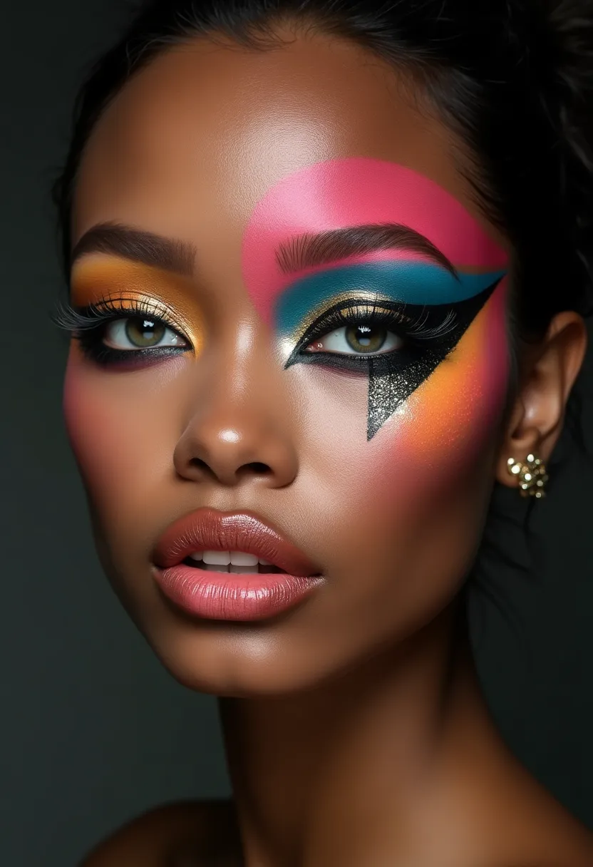 Avant-Garde Makeup Look